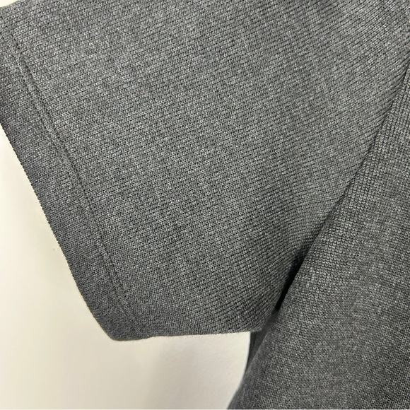 Arc´teryx Laina Knit Fleece Mock Neck Short Sleeve Shift Dress Medium Black - Picture 8 of 14